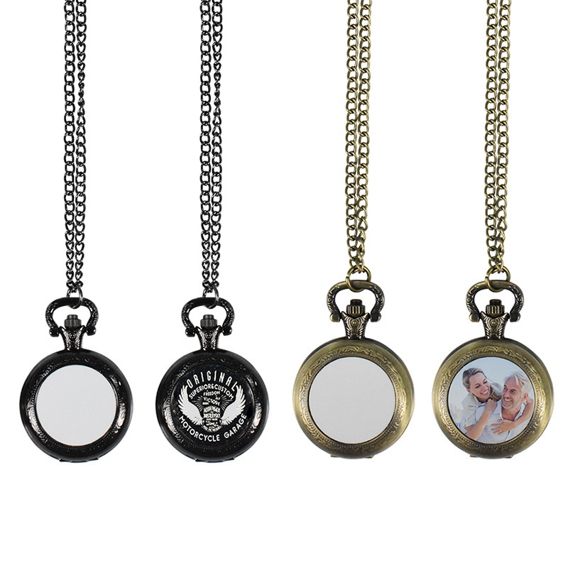 Mystery Jewelry Jar Watches - Custom Vintage Metal Pocket Watch Pendant