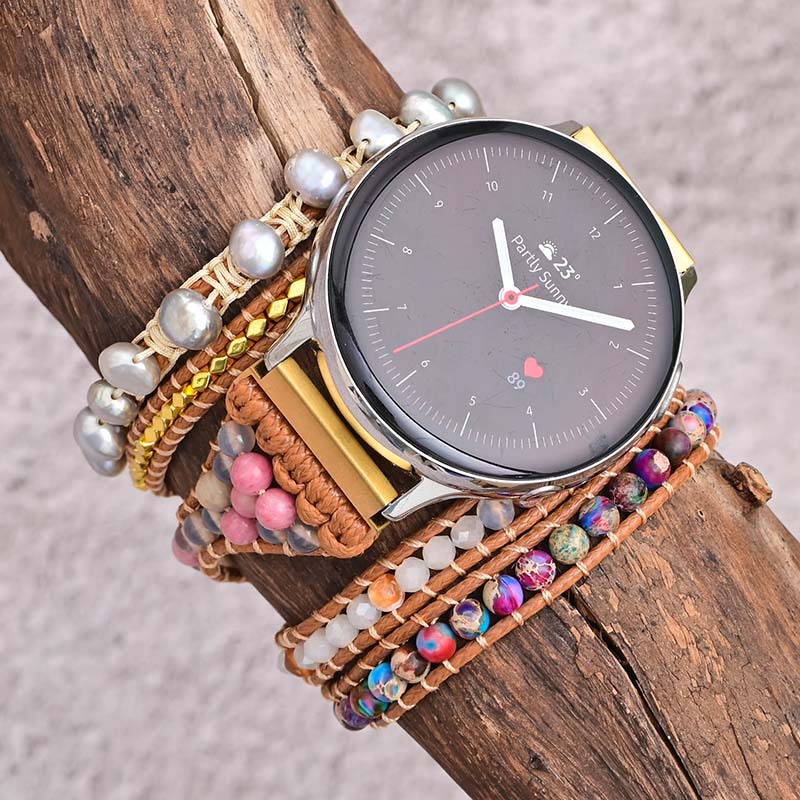 Stones Watches & Jewelry In Sweden Ab - 20MM 22MM Bohemian Watch Band Women