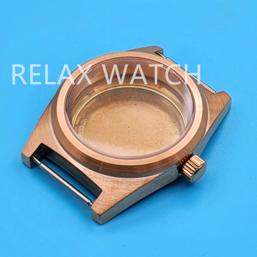 Rg Watches & Jewelry Gmbh - 38mm Arched Glass Vintage Stainless Steel