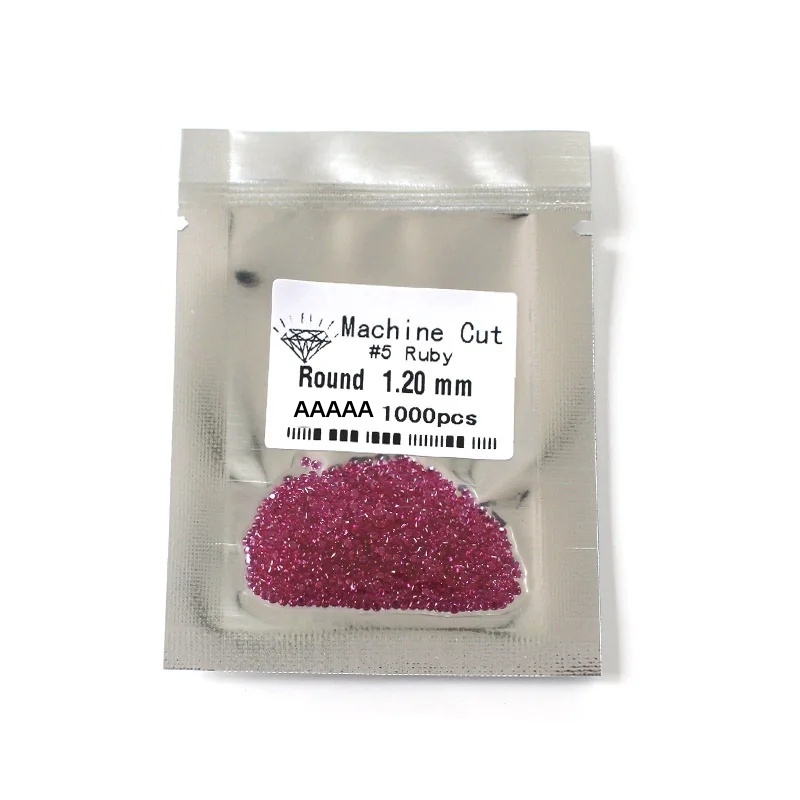 Stones Watches & Jewelry In Sweden Ab - 500pcs/bag AAAAA Synthetic Corundum Stone Loose