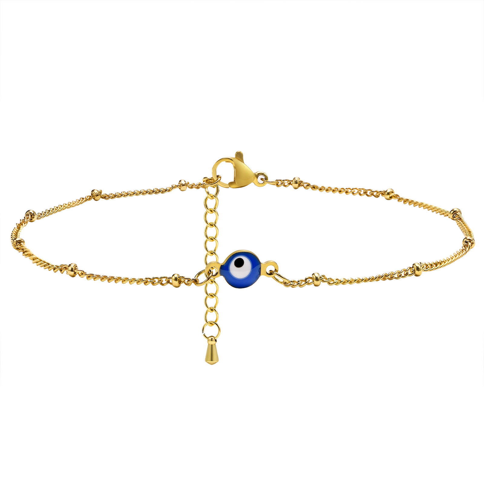 Evil Eye  Anklet Bracelet on L - Jc Jewelry & Watches Reviews 评论和价格