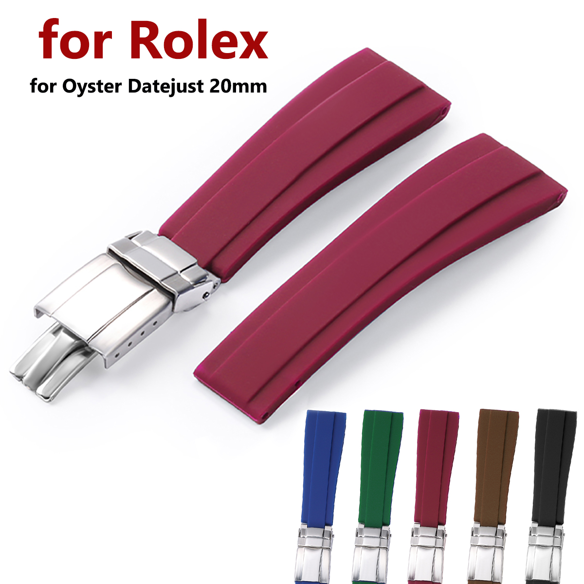 Watch Band for Rolex Oyster Da - Jewelry Rolex Watches 评论和价格