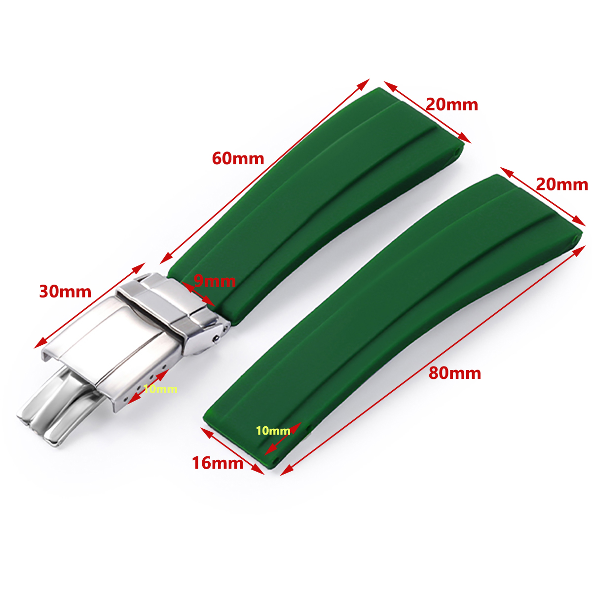 Watch Band for Rolex Oyster Da - Jewelry Rolex Watches 评论和价格