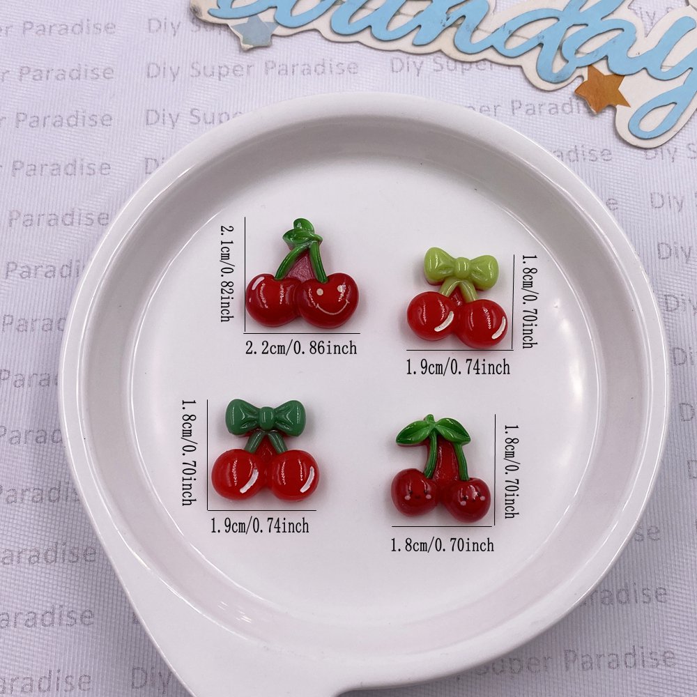 16pcs Colorful Kawaii Cartoon  - Paradise Jewelry & Watches Llc Photos 评论和价格