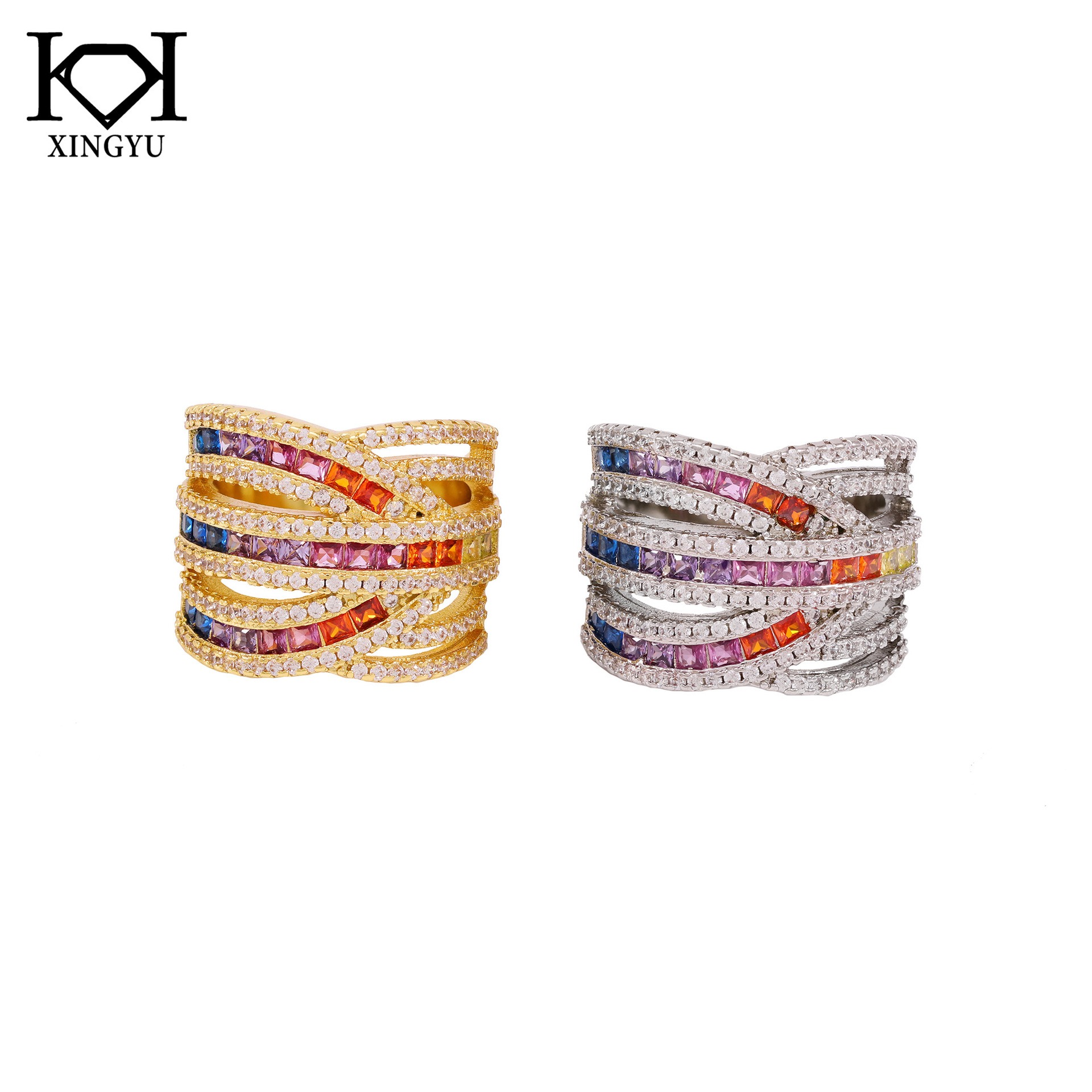Colorful Ring for Women sparli - Eve Jewelry & Watches Distribuidor Oficial Rolex 评论和价格