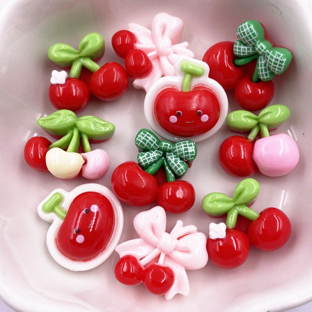 24pcs Colorful Kawaii Cartoon  - Paradise Jewelry & Watches Llc Photos 评论和价格