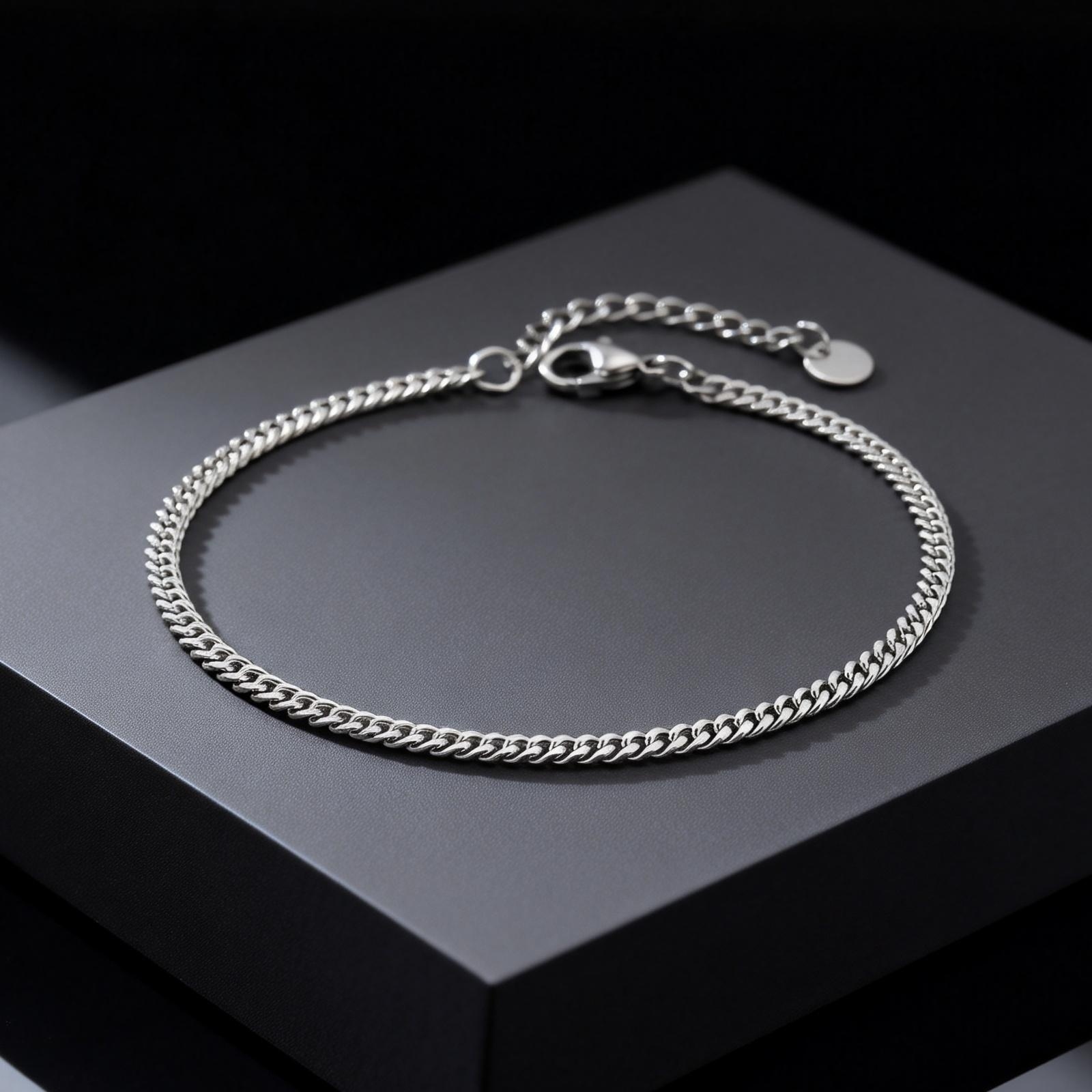 Minimalist Stainless Steel Ank - Jc Jewelry & Watches Reviews 评论和价格