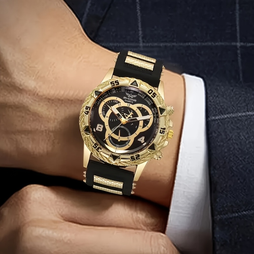 4‑Piece Luxury Men’s Watch and - Mystery Jewelry Jar Watches 评论和价格