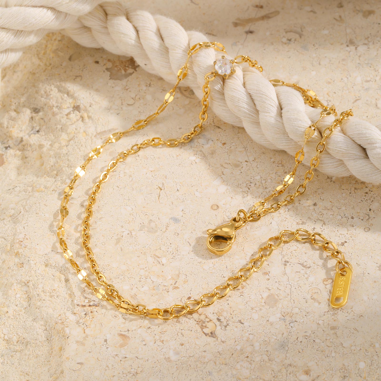 Waterproof Layered Anklet Brac - Jc Jewelry & Watches Reviews 评论和价格