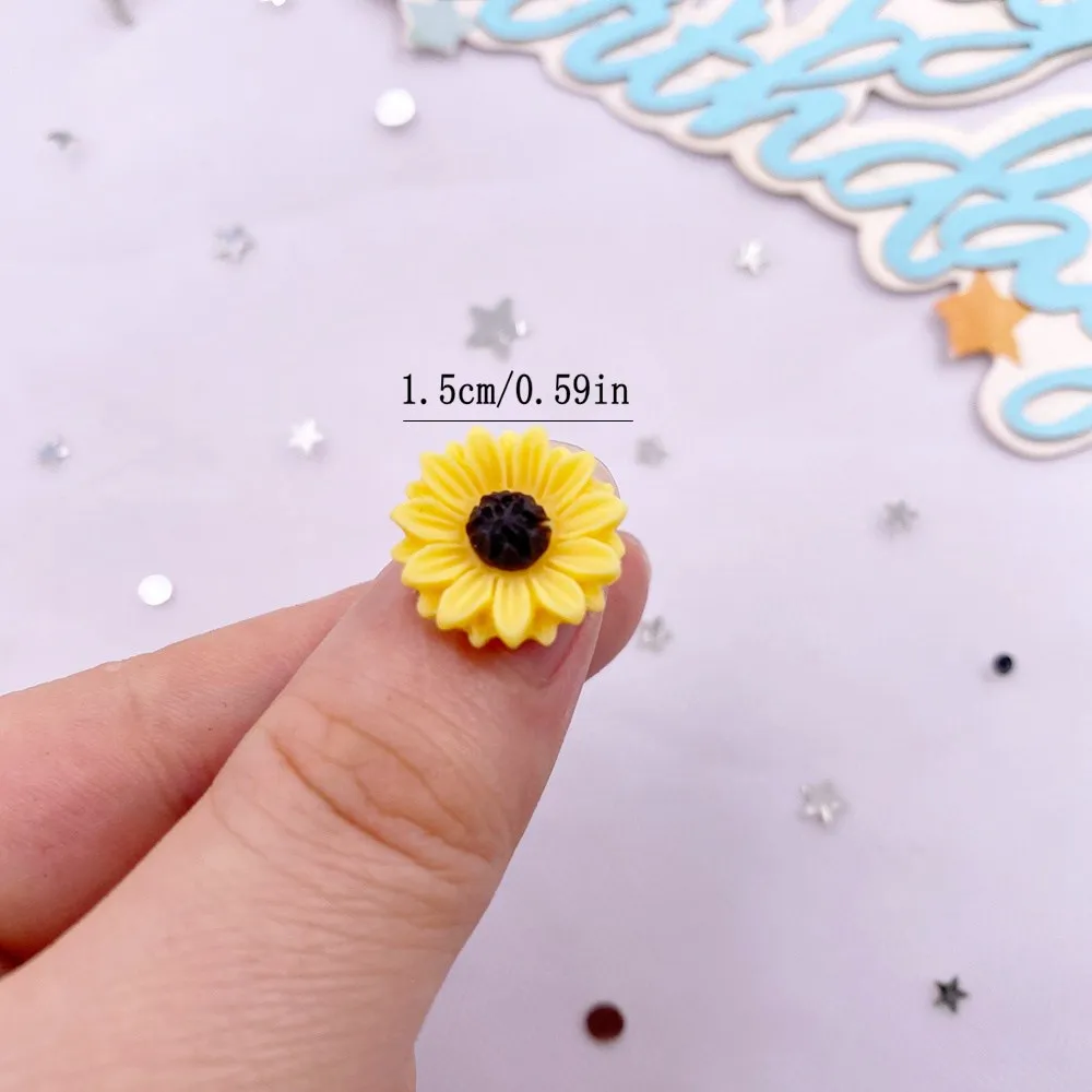 30Pcs Resin Colorful 15mm Sunf - Paradise Jewelry & Watches Llc Photos 评论和价格