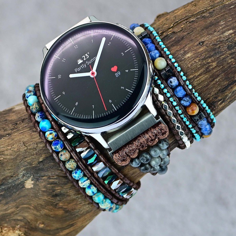 20MM 22MM Bohemian Watch Band  - Stones Watches & Jewelry In Sweden Ab 评论和价格