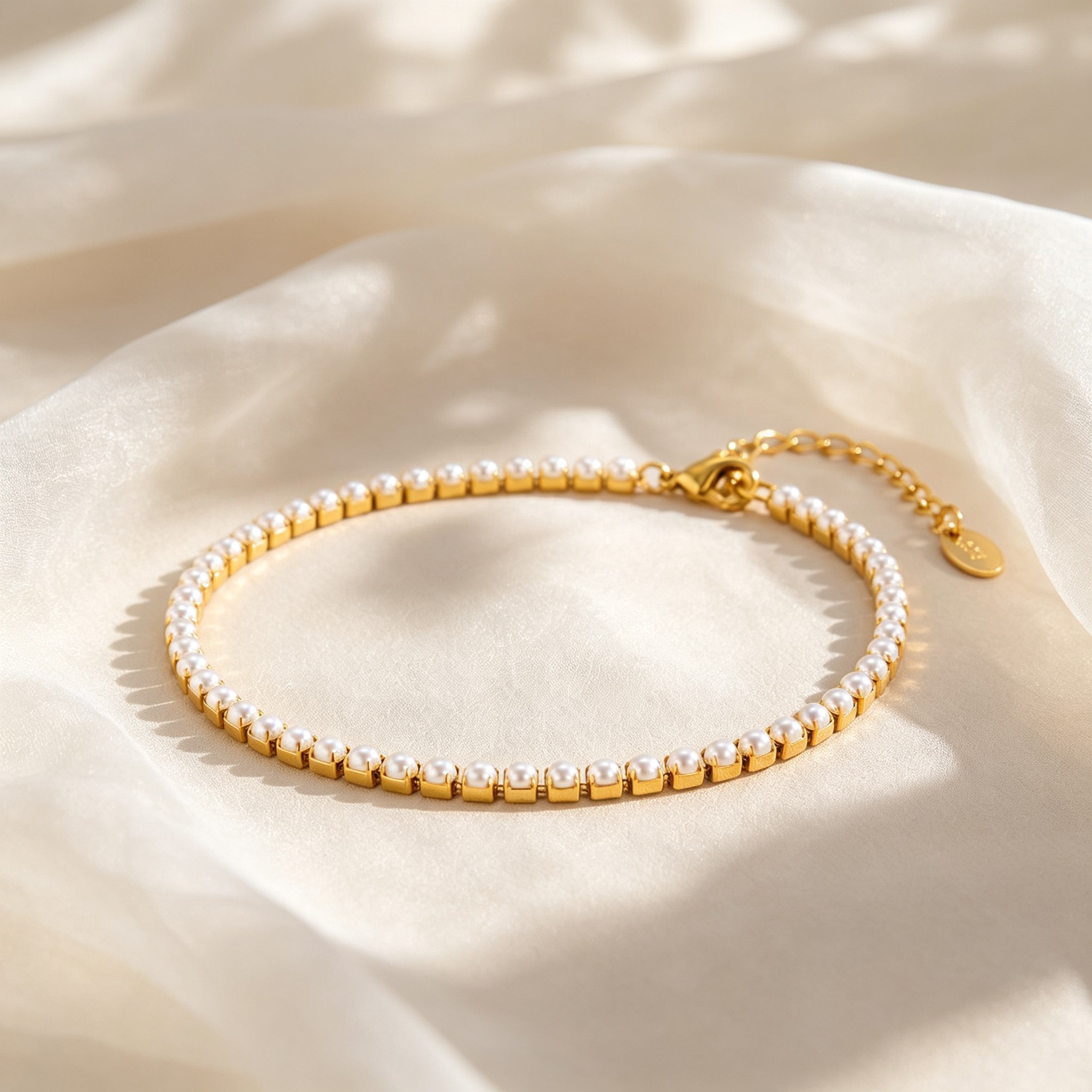 Elegant Imitation Pearl Ankle  - Jc Jewelry & Watches Reviews 评论和价格