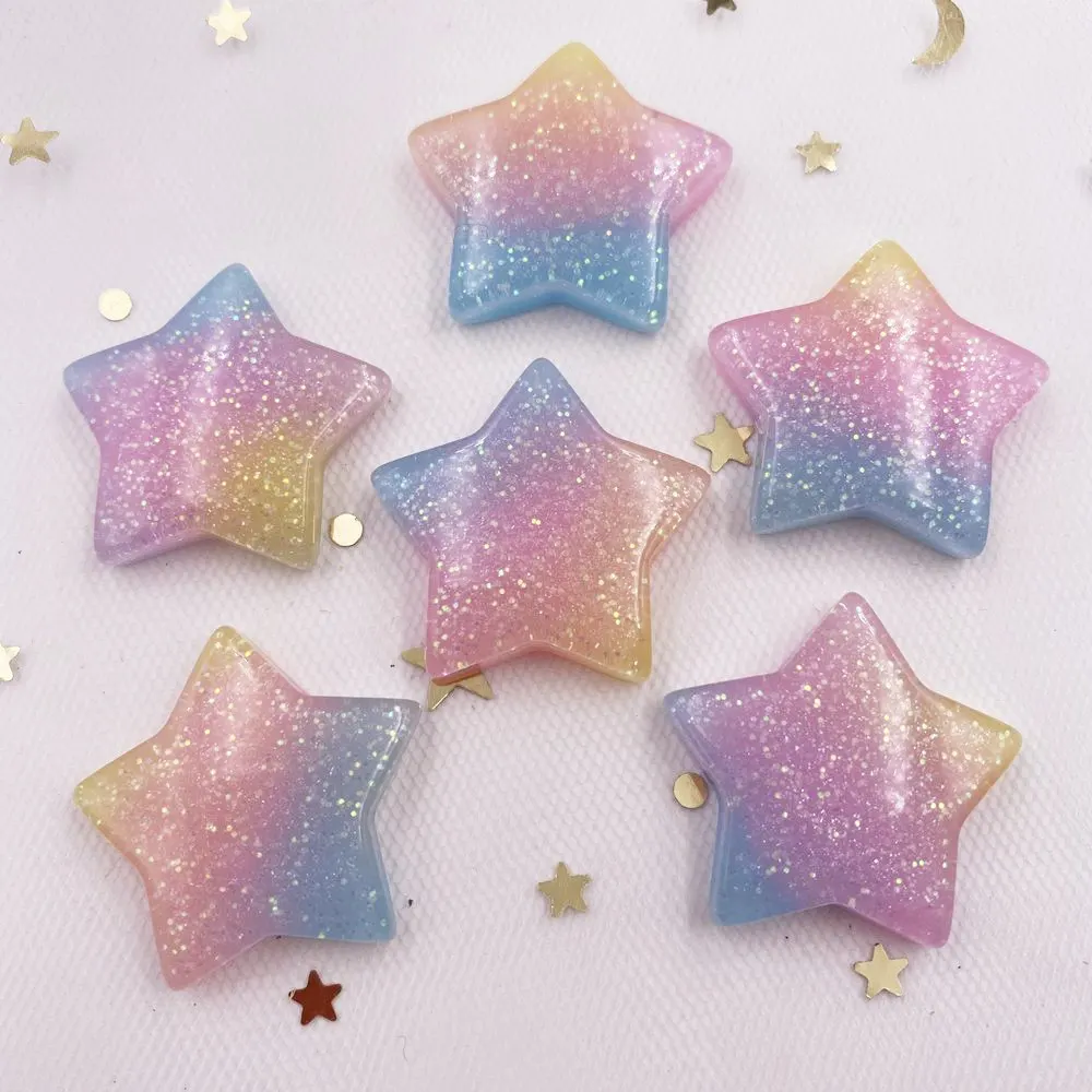 10PCS Glitter Kawaii Resin Col - Paradise Jewelry & Watches Llc Photos 评论和价格