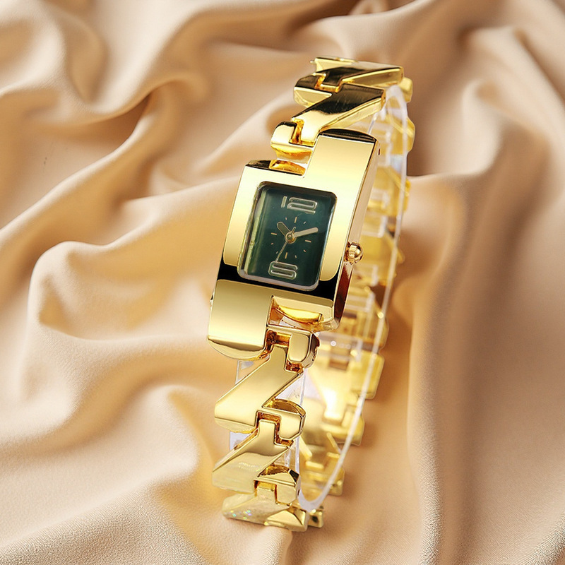 Women Square Quartz Watch Fash - Jewelry Watches Vintage 评论和价格