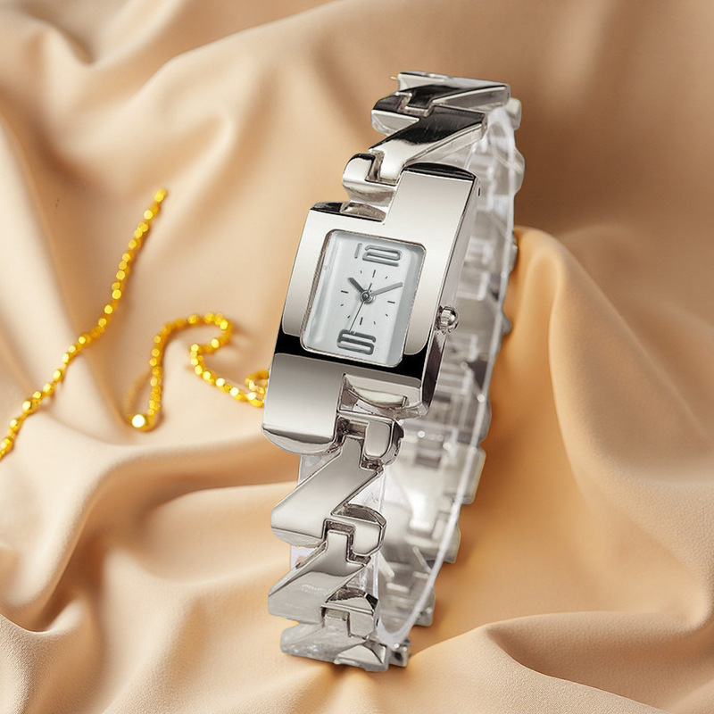 Women Square Quartz Watch Fash - Jewelry Watches Vintage 评论和价格