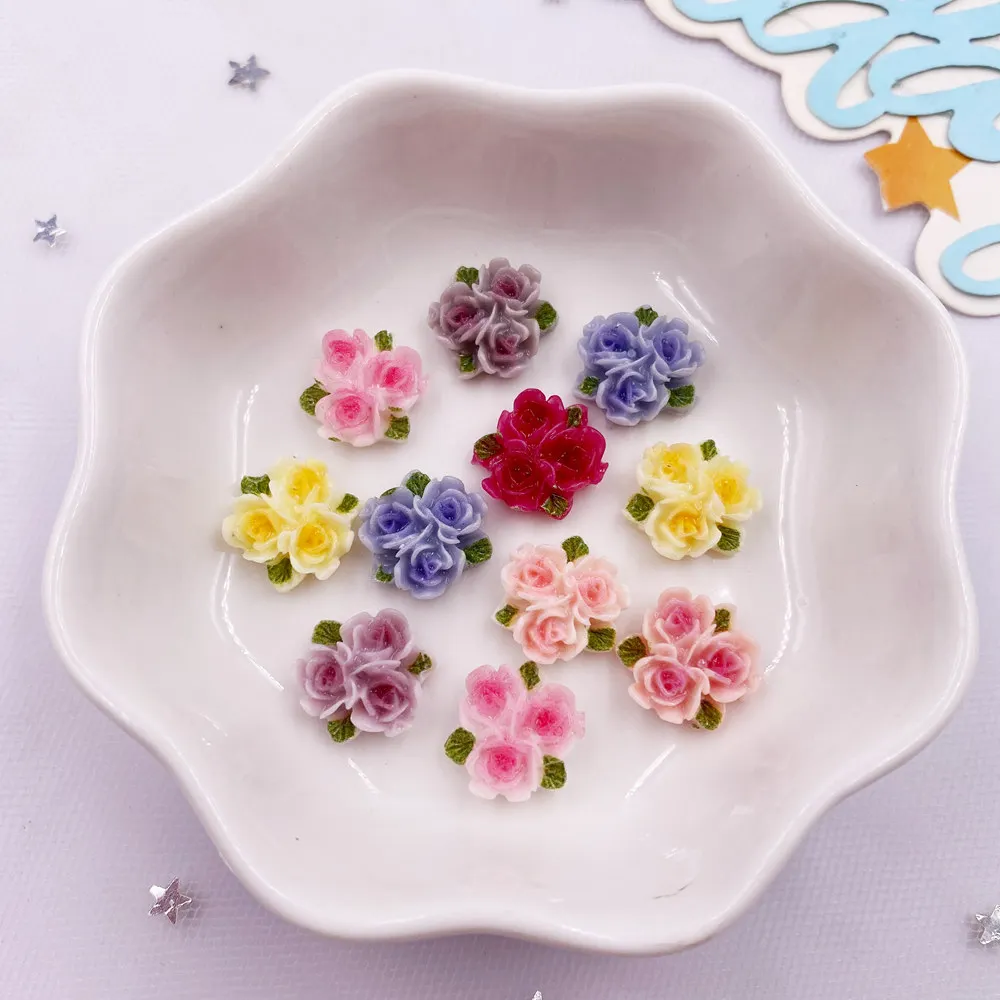 50pcs Resin Mini Colorful Thre - Paradise Jewelry & Watches Llc Photos 评论和价格