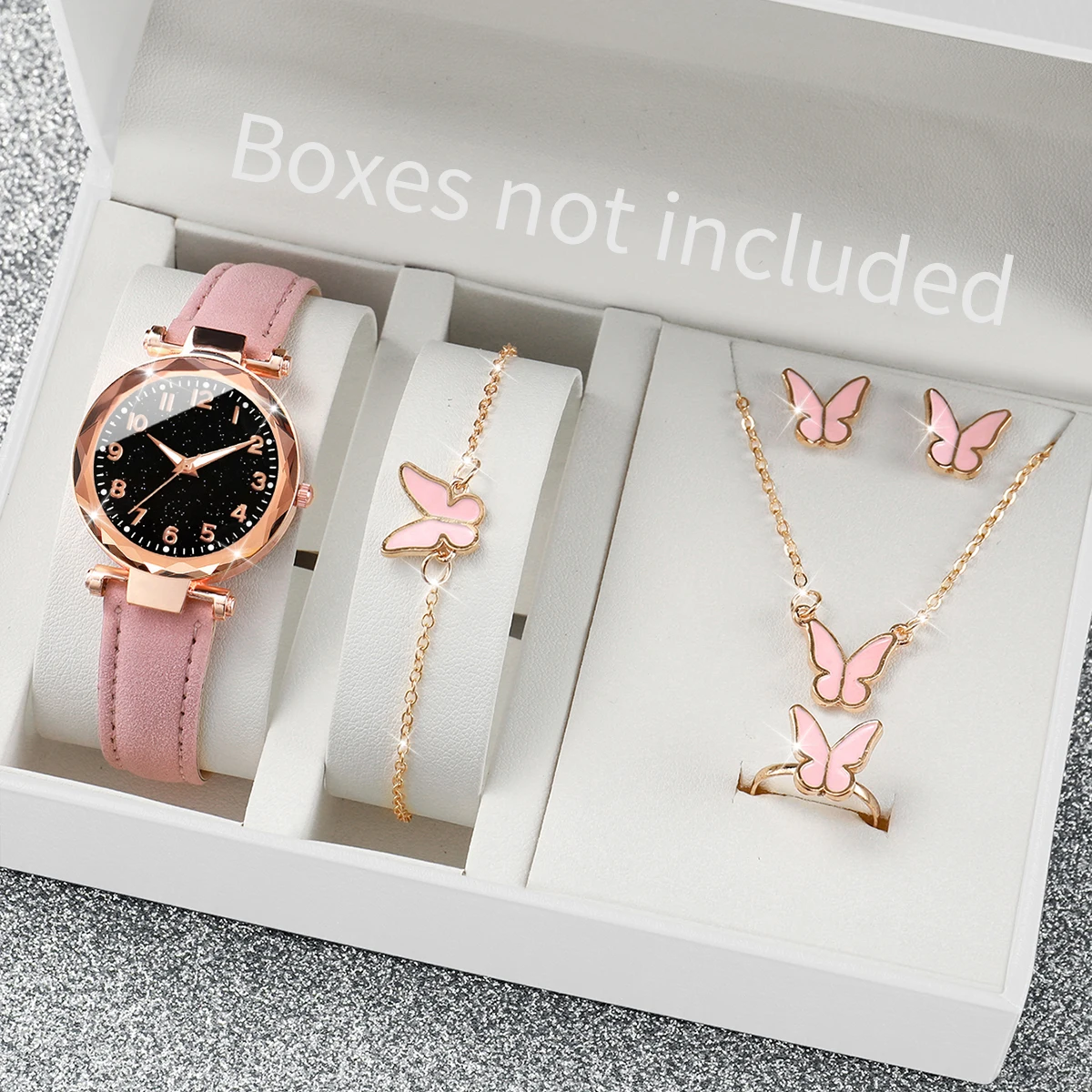 5/6PCS Fashion Women Watches C - Mystery Jewelry Jar Watches 评论和价格