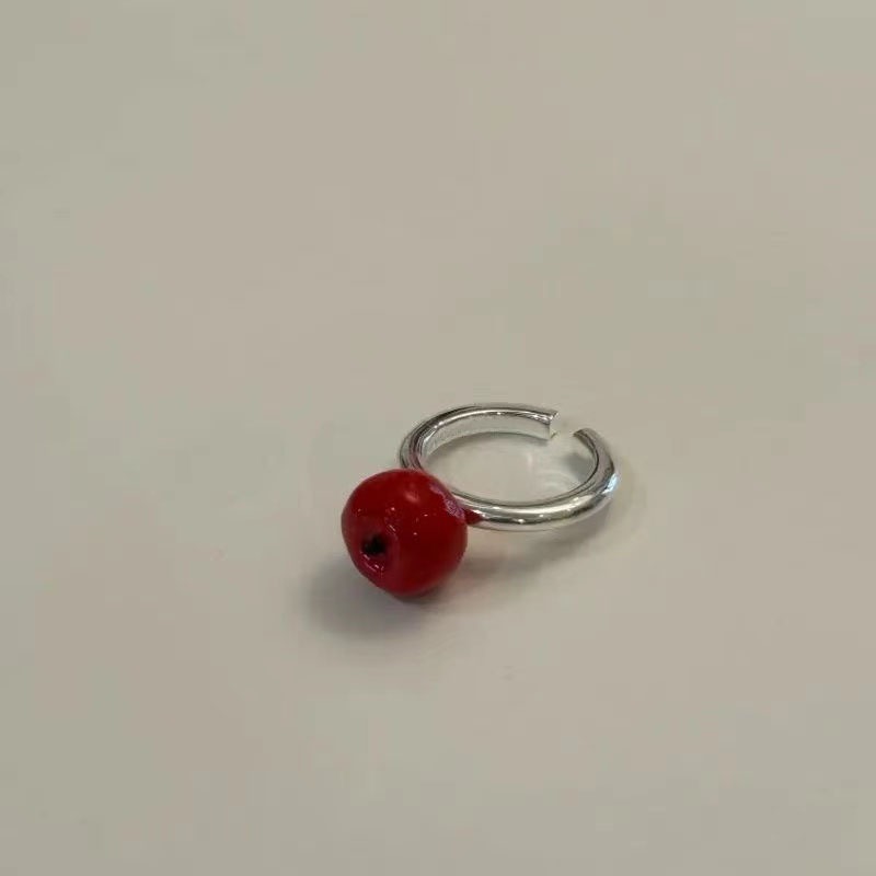 Korean Trendy Red Apple Geomet - Eve Jewelry & Watches Distribuidor Oficial Rolex 评论和价格