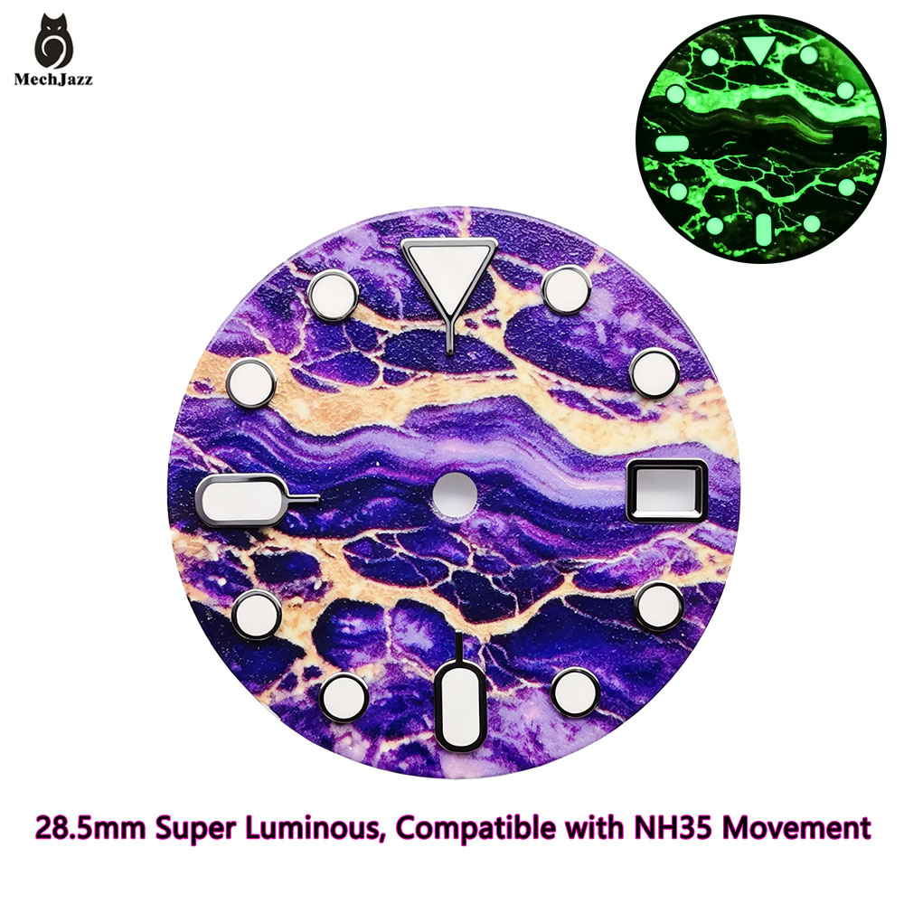 MechJazz 28.5mm Purple Gold Ma - Stones Watches & Jewelry In Sweden Ab 评论和价格