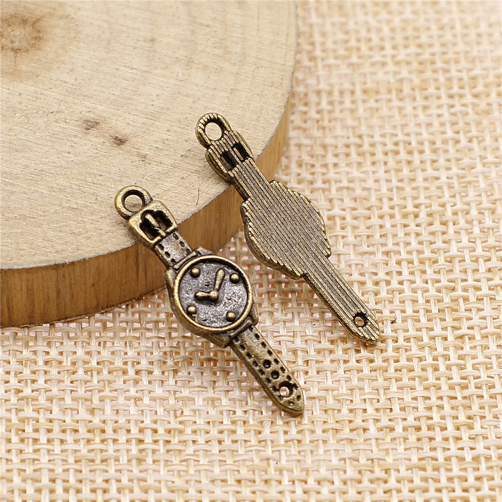 10pcs 30x9mm 2 Colors Antique  - Jewelry Watches Vintage 评论和价格