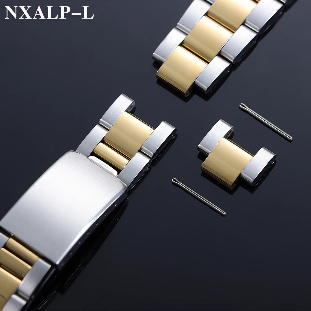 Curved End Watch Band for Oyst - Jewelry Rolex Watches 评论和价格