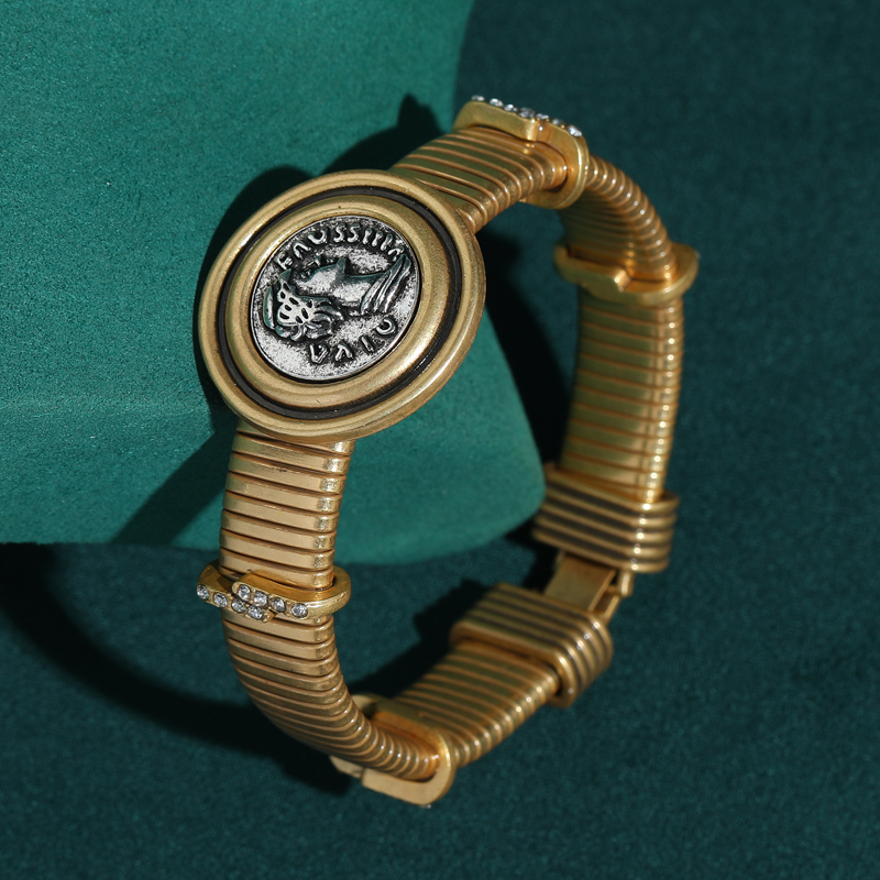 Antique Gold Plated Bangle Nat - Stones Watches & Jewelry In Sweden Ab 评论和价格