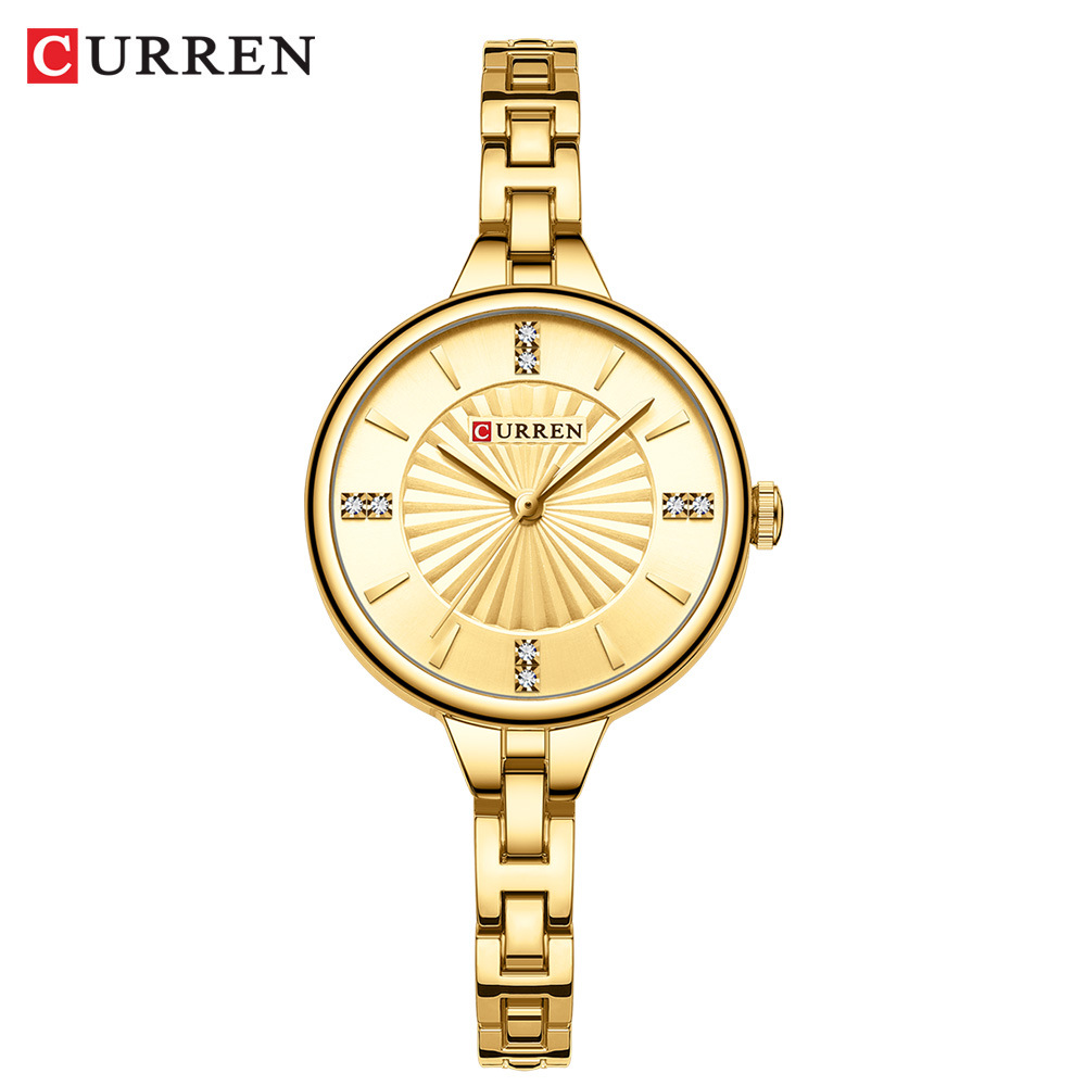CURREN 9097 Top Brand Women's  - Jewelry Watches Silver 评论和价格