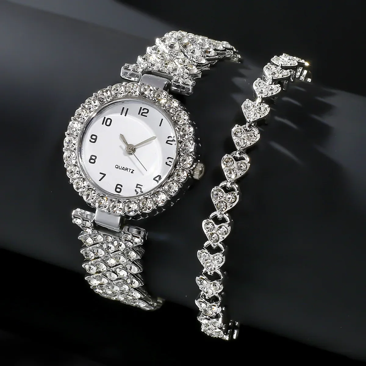 1pcs/2pcs Luxury Fashion Women - Mystery Jewelry Jar Watches 评论和价格