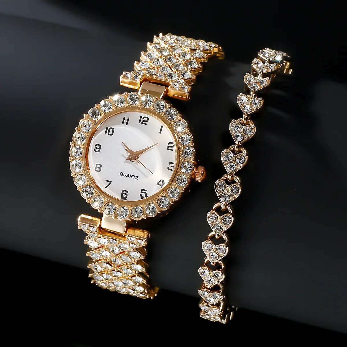 1pcs/2pcs Luxury Fashion Women - Mystery Jewelry Jar Watches 评论和价格