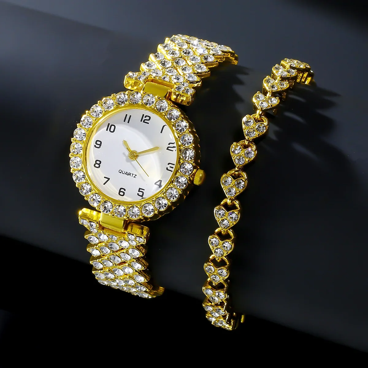 1pcs/2pcs Luxury Fashion Women - Mystery Jewelry Jar Watches 评论和价格