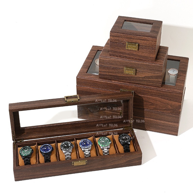 Vintage Wood Grain PU Leather  - Jewelry Watches Vintage 评论和价格