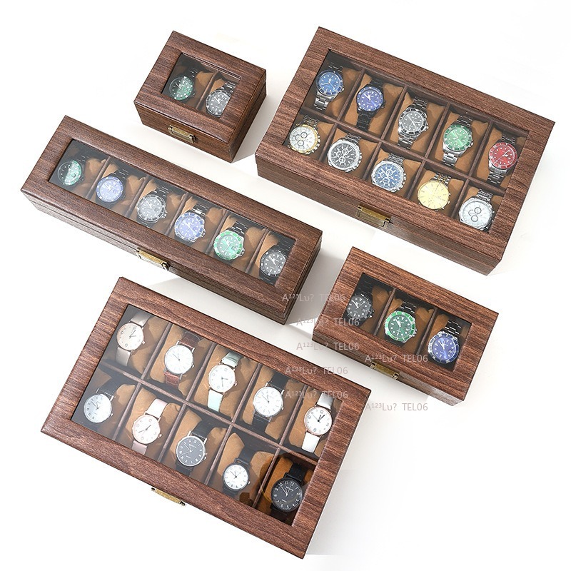 Vintage Wood Grain PU Leather  - Jewelry Watches Vintage 评论和价格