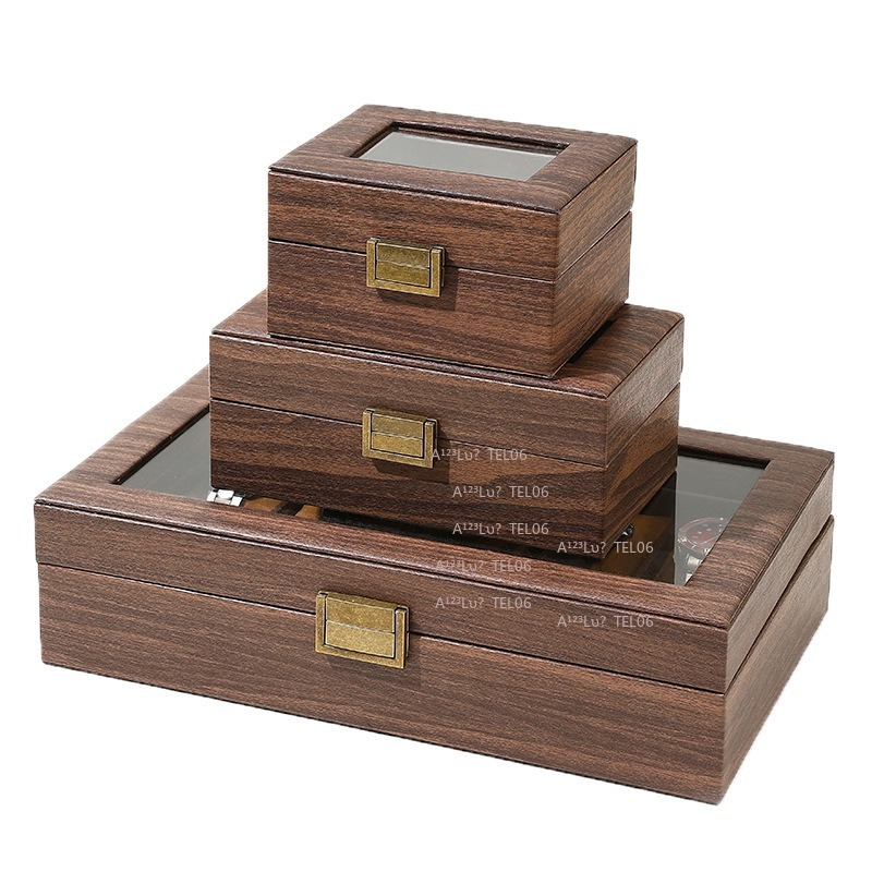 Vintage Wood Grain PU Leather  - Jewelry Watches Vintage 评论和价格