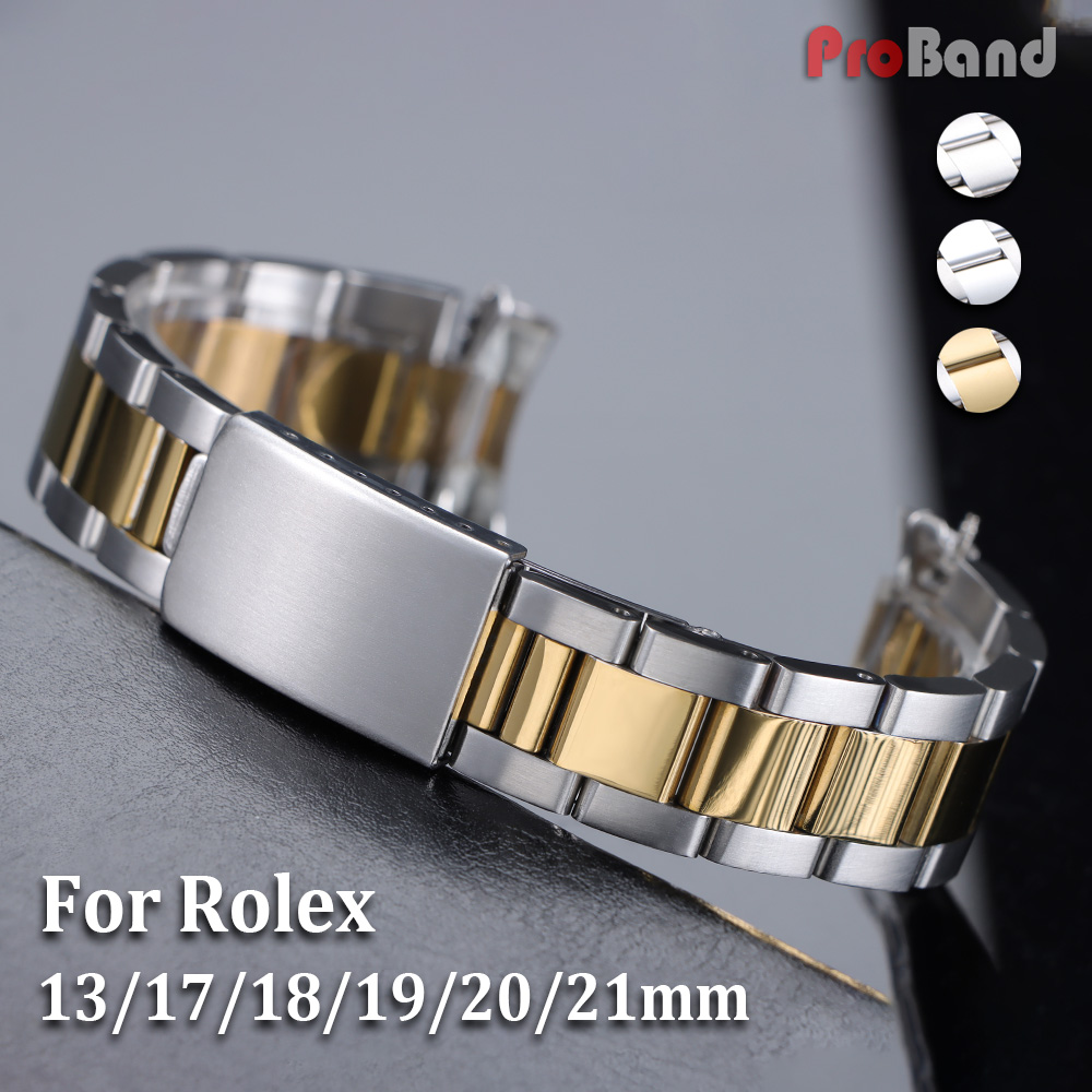 Luxury Curved End Watch Band 1 - Jewelry Rolex Watches 评论和价格