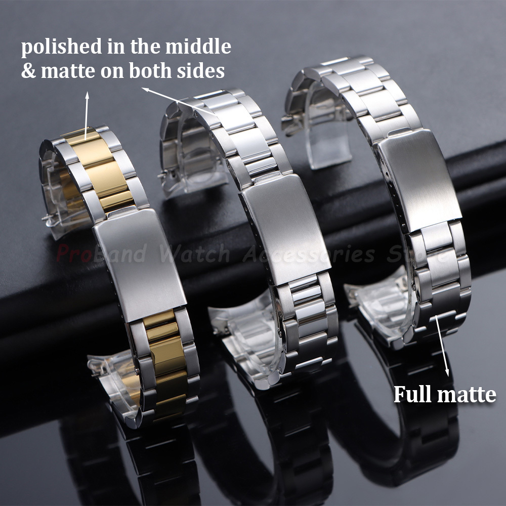 Luxury Curved End Watch Band 1 - Jewelry Rolex Watches 评论和价格