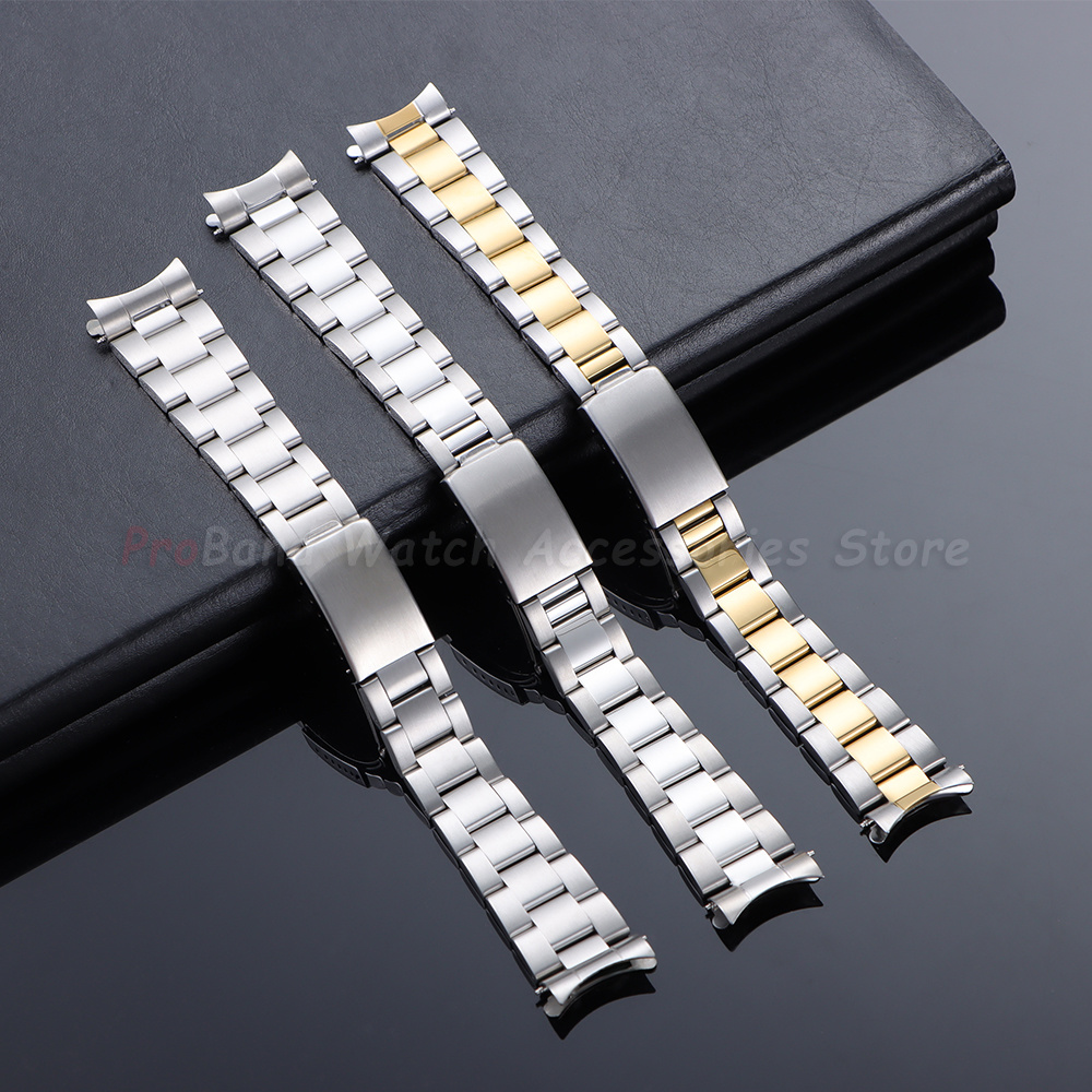 Luxury Curved End Watch Band 1 - Jewelry Rolex Watches 评论和价格