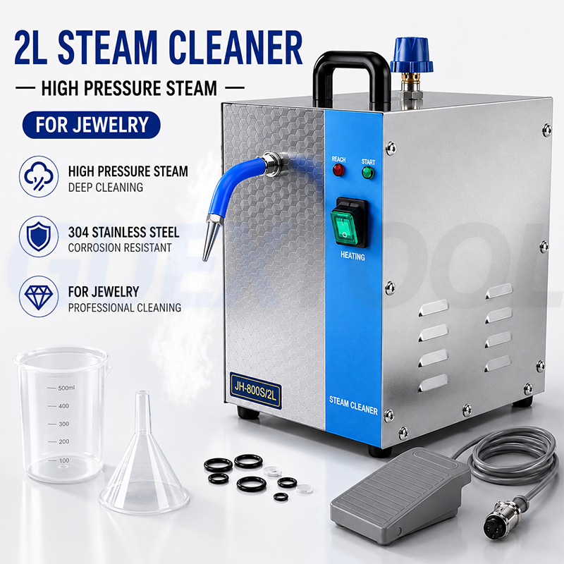 Professional Jewelry Steam Cle - Jewelry Watches Silver 评论和价格