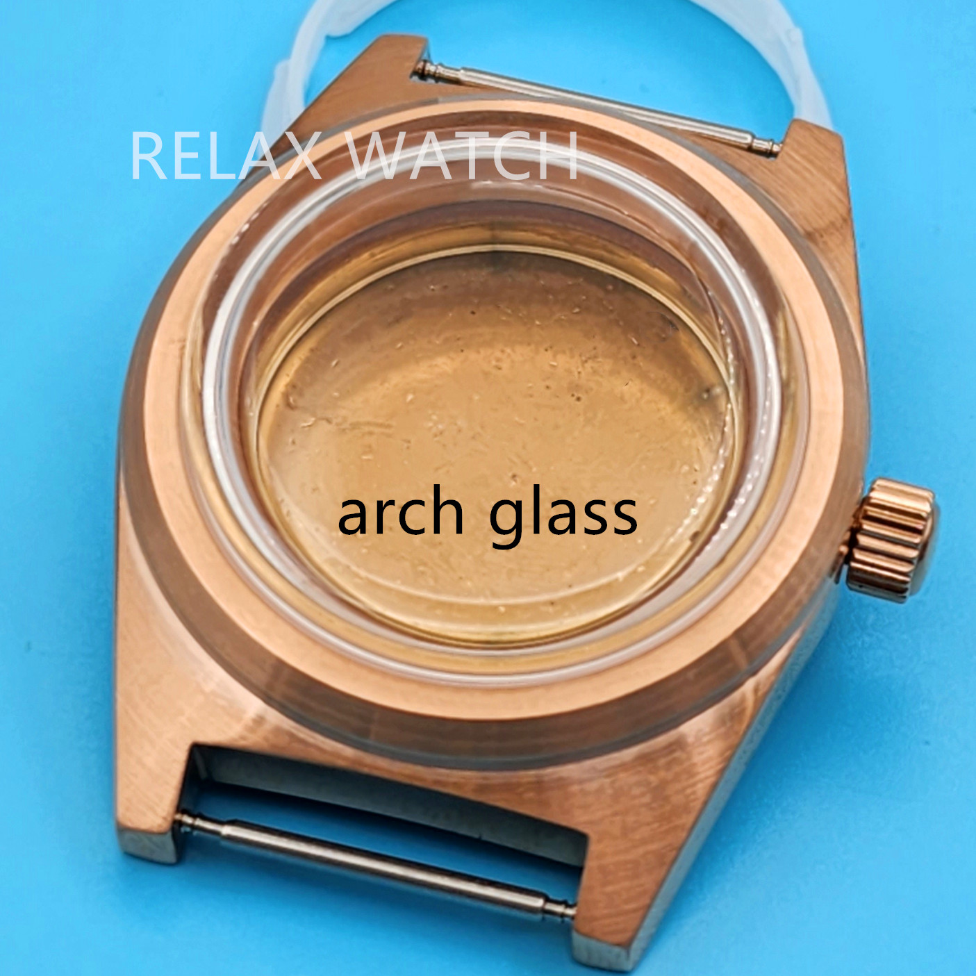 38mm Arched Glass Vintage Stai - Rg Watches & Jewelry Gmbh 评论和价格