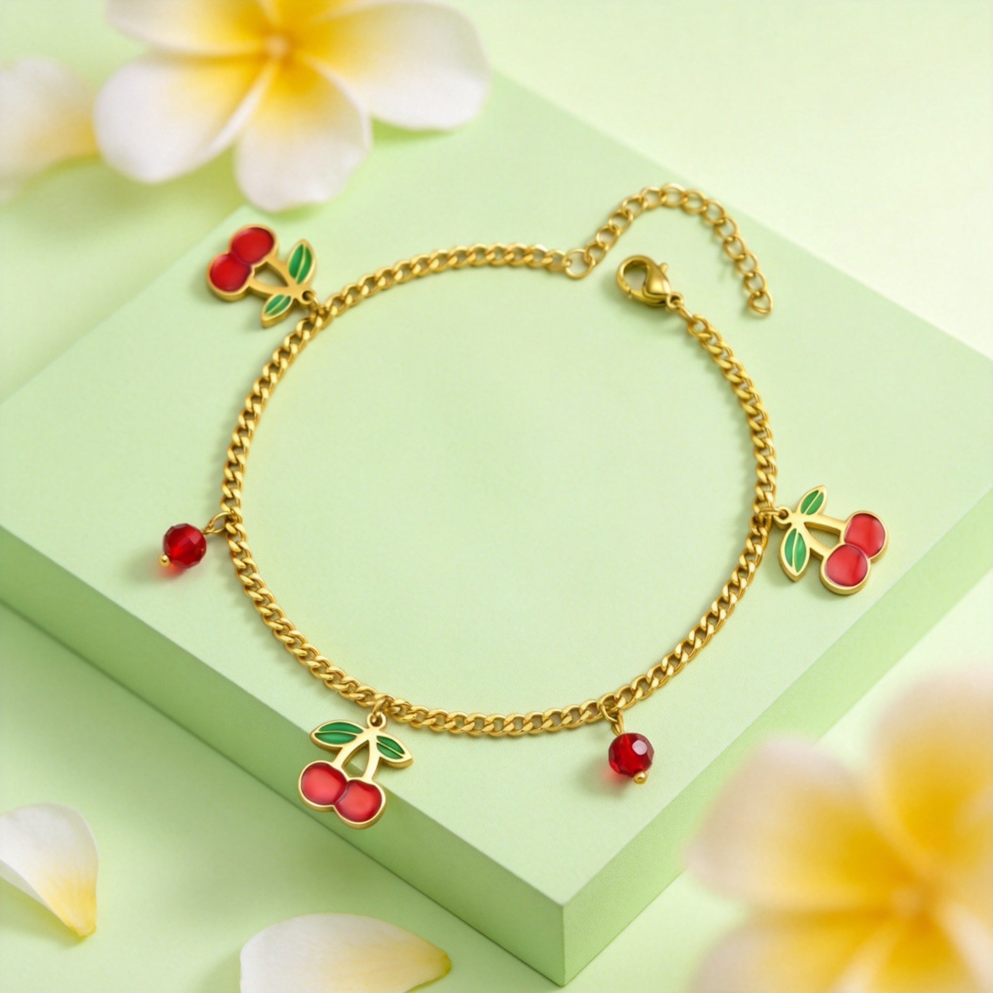 Sweet Stainless Steel Cherry A - Jc Jewelry & Watches Reviews 评论和价格