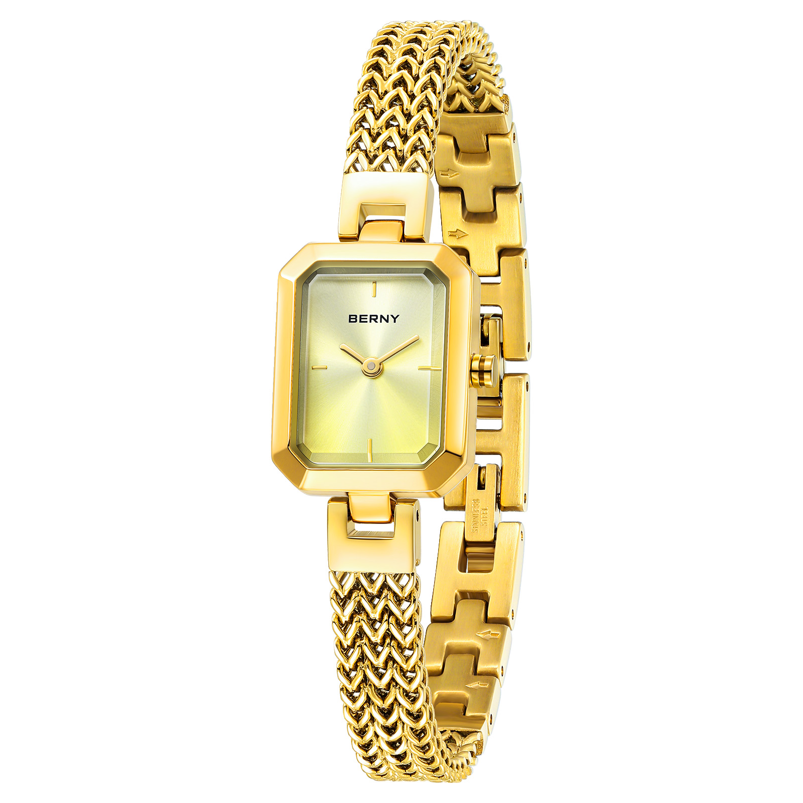 BERNY Gold Watch for Women Min - Mystery Jewelry Jar Watches 评论和价格