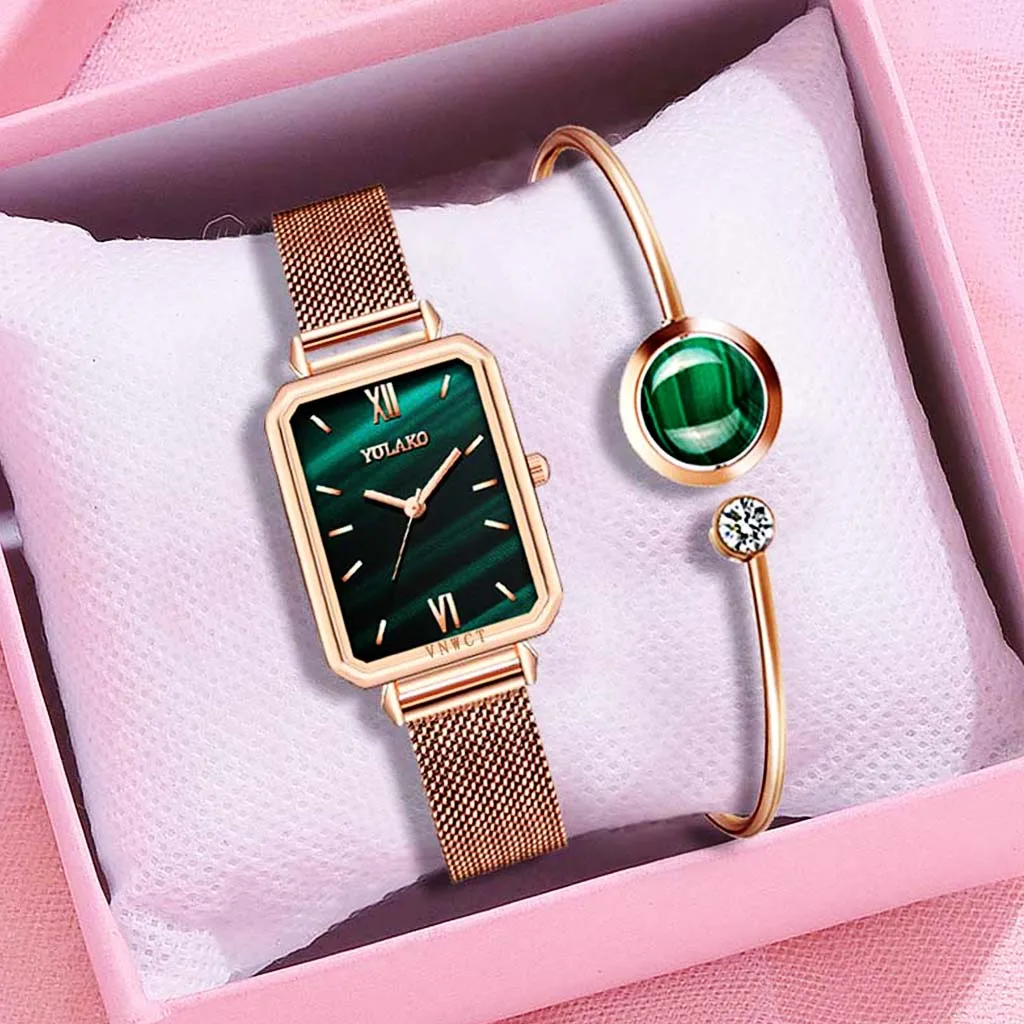 Reloj Mujer Kol Saati New Wome - Jewelry Watches Silver 评论和价格