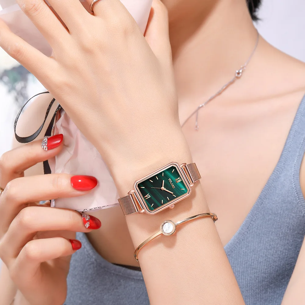 Reloj Mujer Kol Saati New Wome - Jewelry Watches Silver 评论和价格